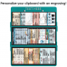 WhiteCoat Clipboard® Trifold - Teal Critical Care Edition